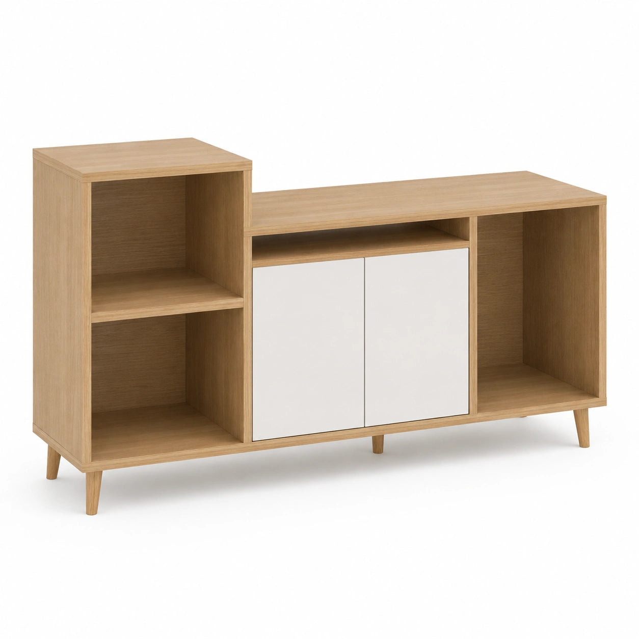 buffet-tv-moderne-blanc-avec-5-compartiments-de-rangement-rqxdsz8041cz