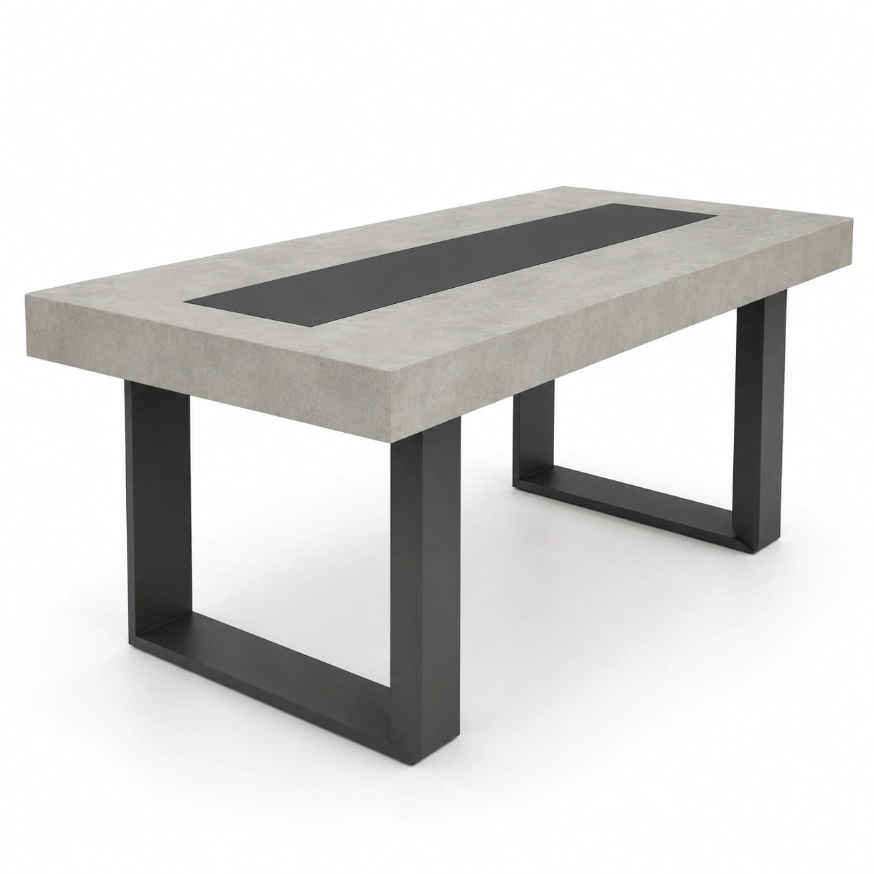 table-a-manger-rectangulaire-6-personnes-bois-et-bande-noire-160-cm-pigyjk8081yr