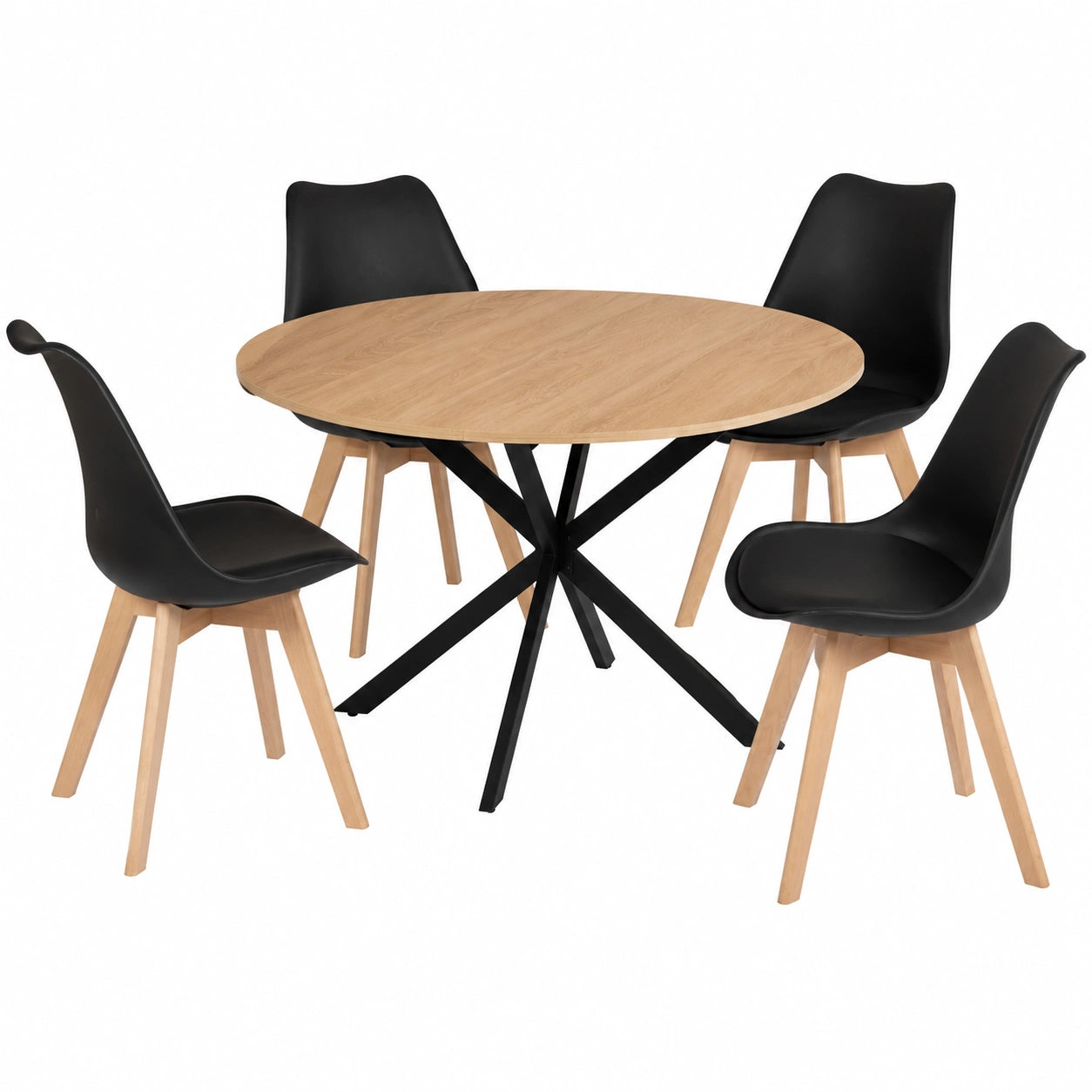 ensemble-table-a-manger-ronde-110-cm-avec-4-chaises-noires-qawhvc8162mi