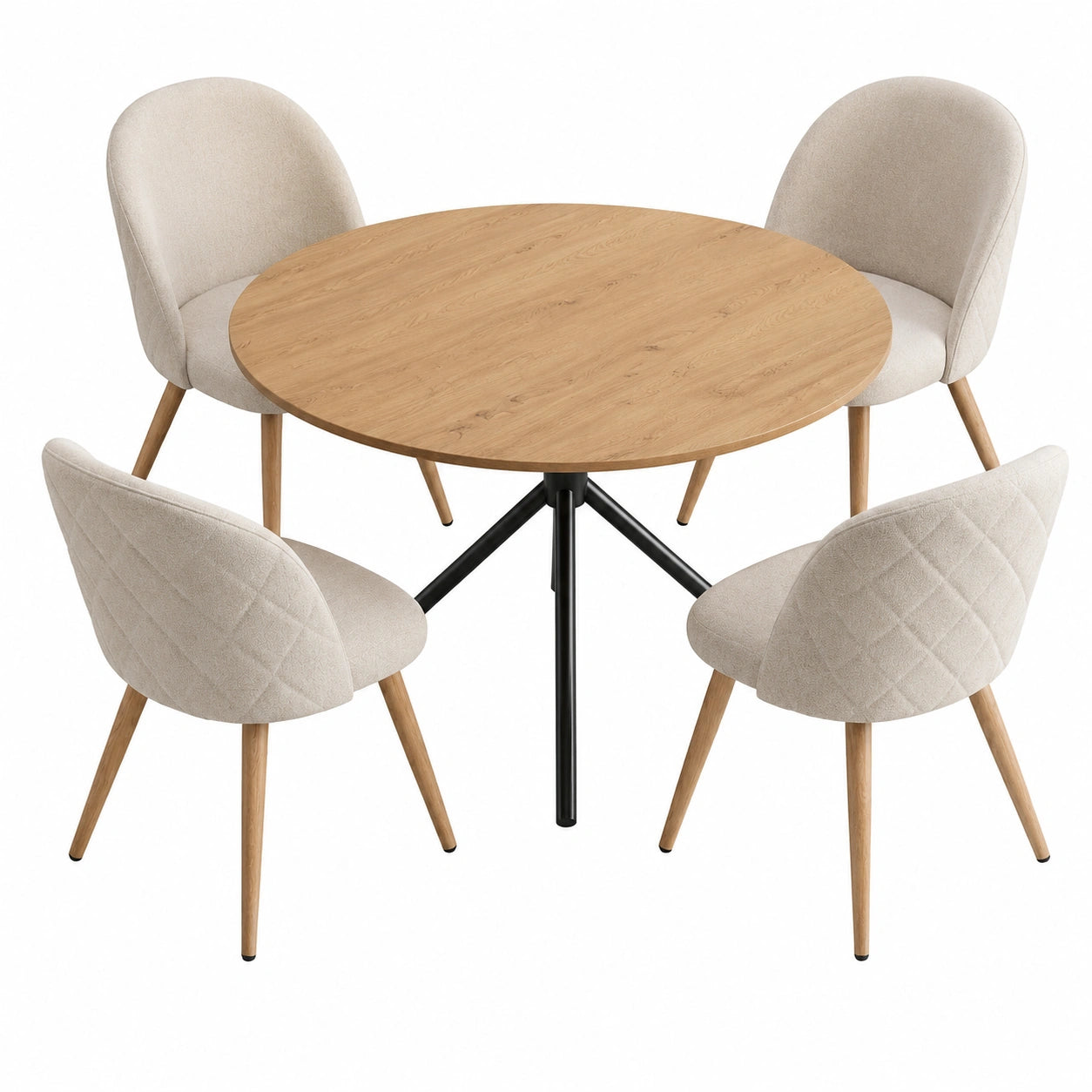 table-ronde-120-cm-et-chaises-rembourrees-en-tissu-beige-zbzshe8169pt