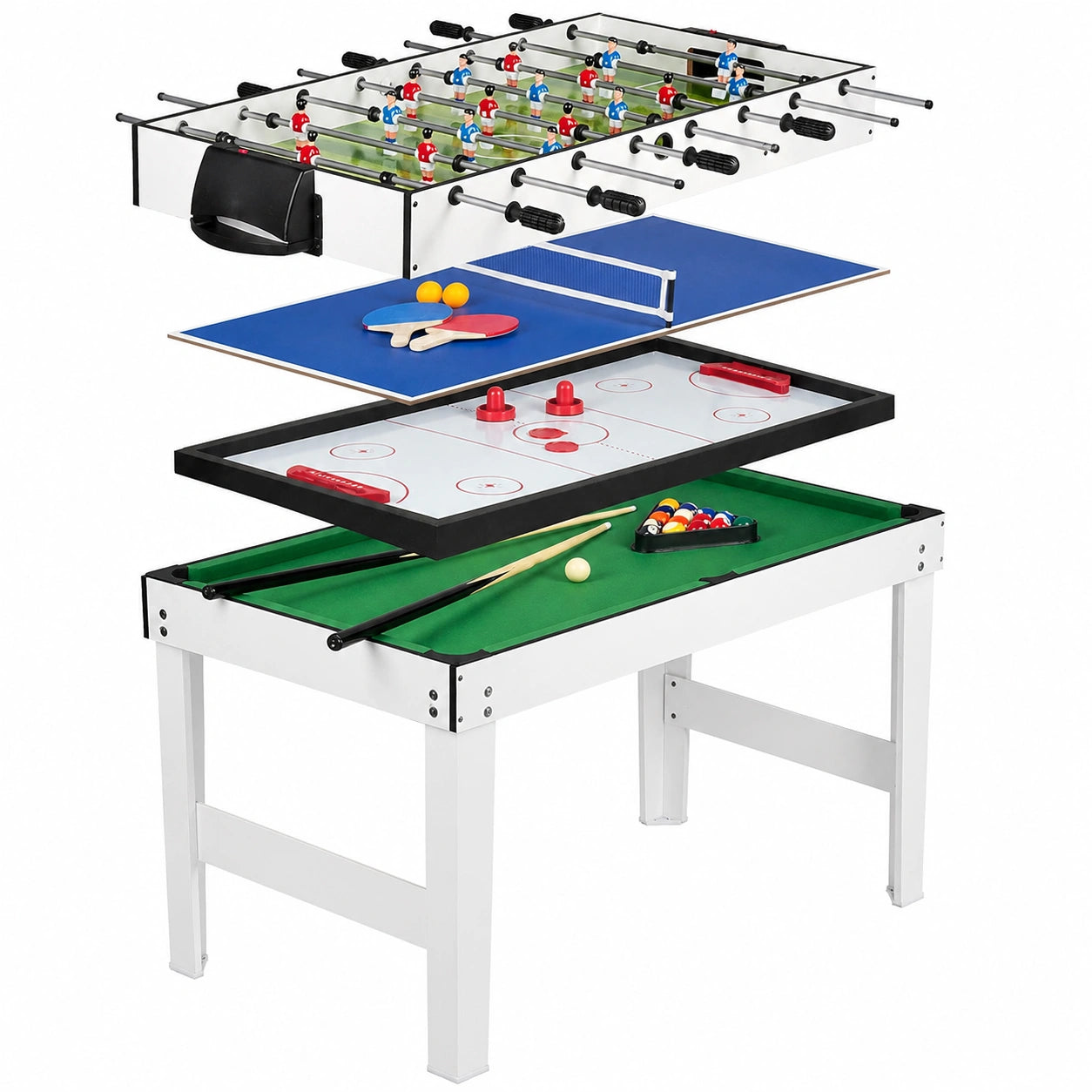 table-de-jeux-4-en-1-avec-babyfoot-billard-air-hockey-et-pingpong-znhrpv8127zb