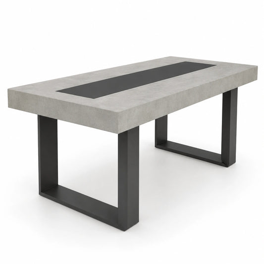 table-a-manger-rectangulaire-6-personnes-bois-et-bande-noire-160-cm-pigyjk8081yr
